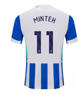 Brighton Yankuba Minteh #11 Hjemmebanetrøje 2025-26 Kortærmet